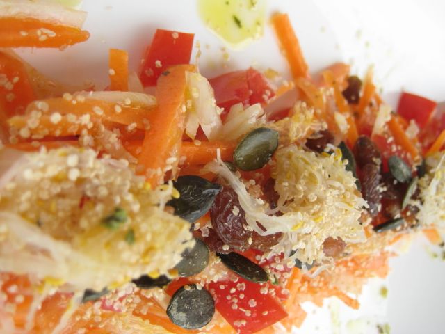 receta de ensalada de zanahoria