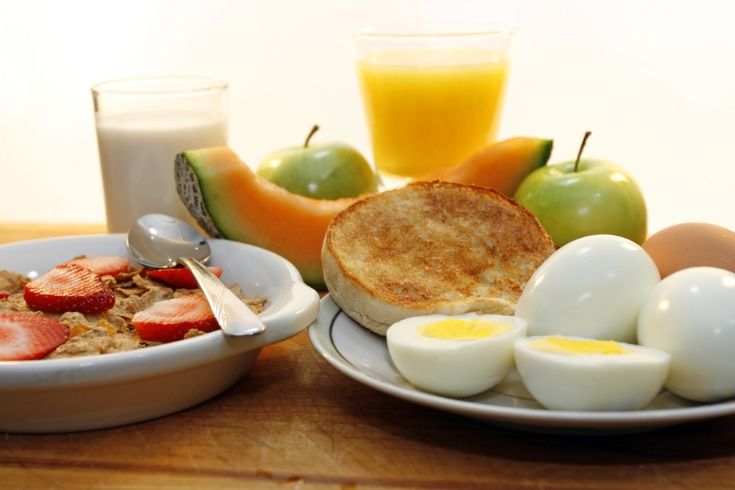 Para perder peso, desayuno con proteínas