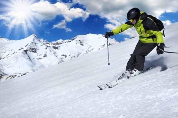 El esquí, un deporte de invierno saludable