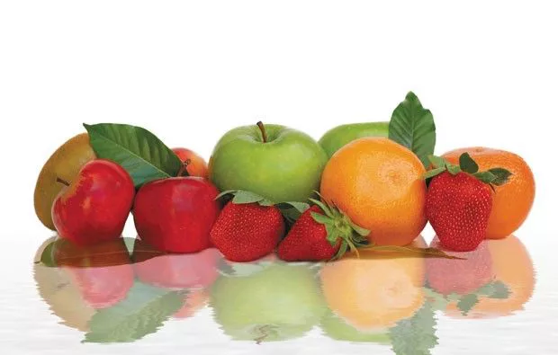Para mantenerse en forma, frutas y verduras