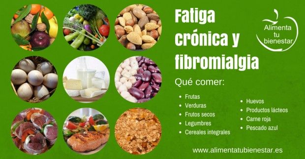 Fibromialgia y fatiga crónica: qué comer