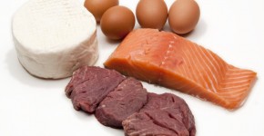 Proteínas animales: carne, pescado, huevos y lácteos