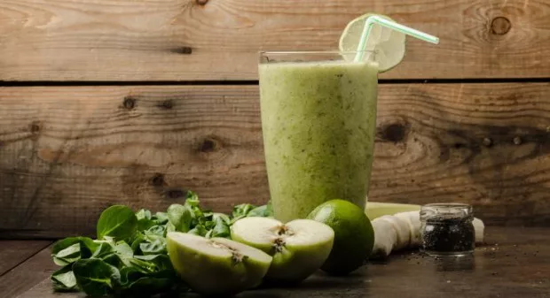 alimentos que aportan energía Batidos verdes