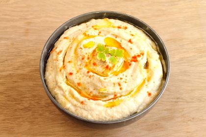 aperitivos saludables - receta de hummus