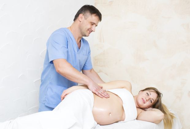 masaje terapéutico para embarazadas