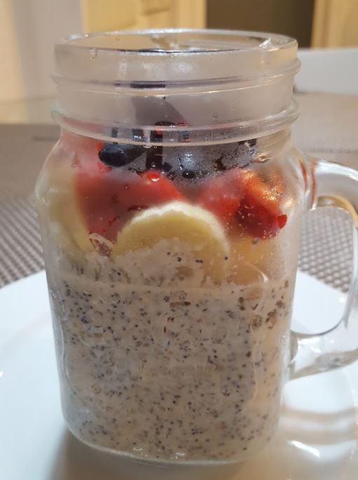 Overnight Oats, con topping a tu gusto