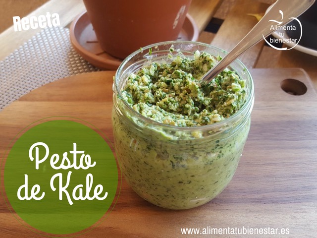 Pesto de kale receta