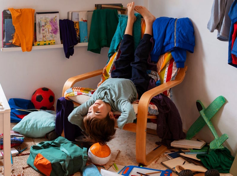 Ruido visual en el dormitorio infantil